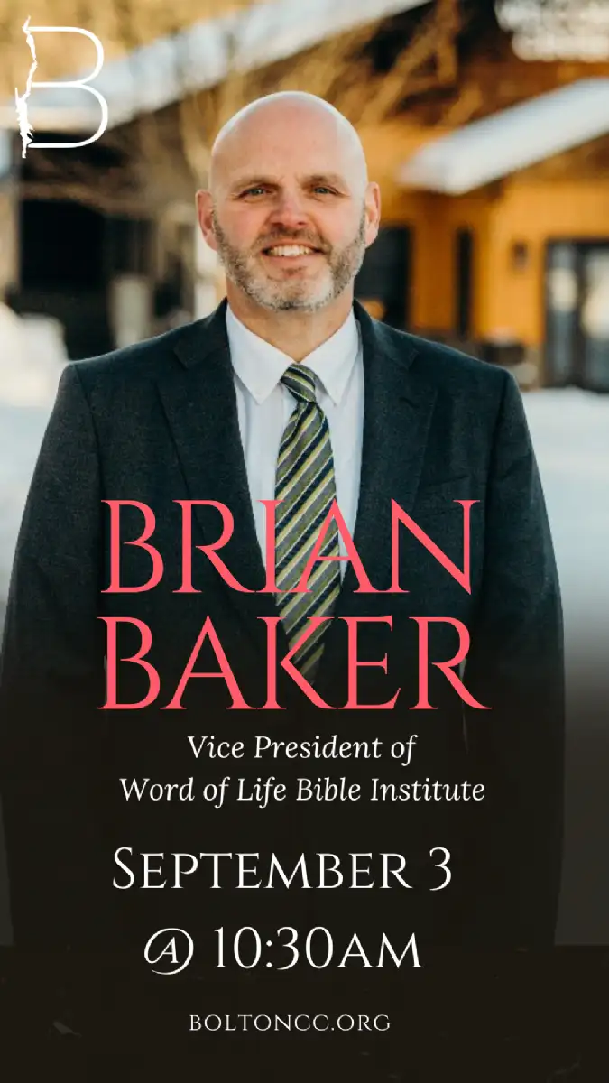 Brian Baker to Speak at BCC